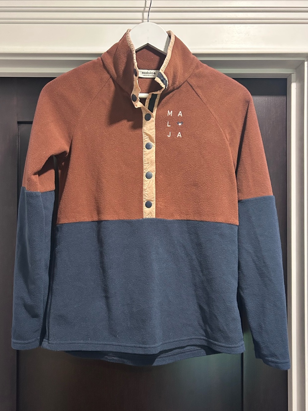 Maloja Size XS Women's BrackenM 1/2 Snap
Fleece Pullover Sweatshirt